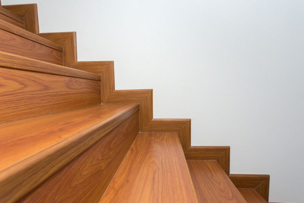 vinyl wood stairs 